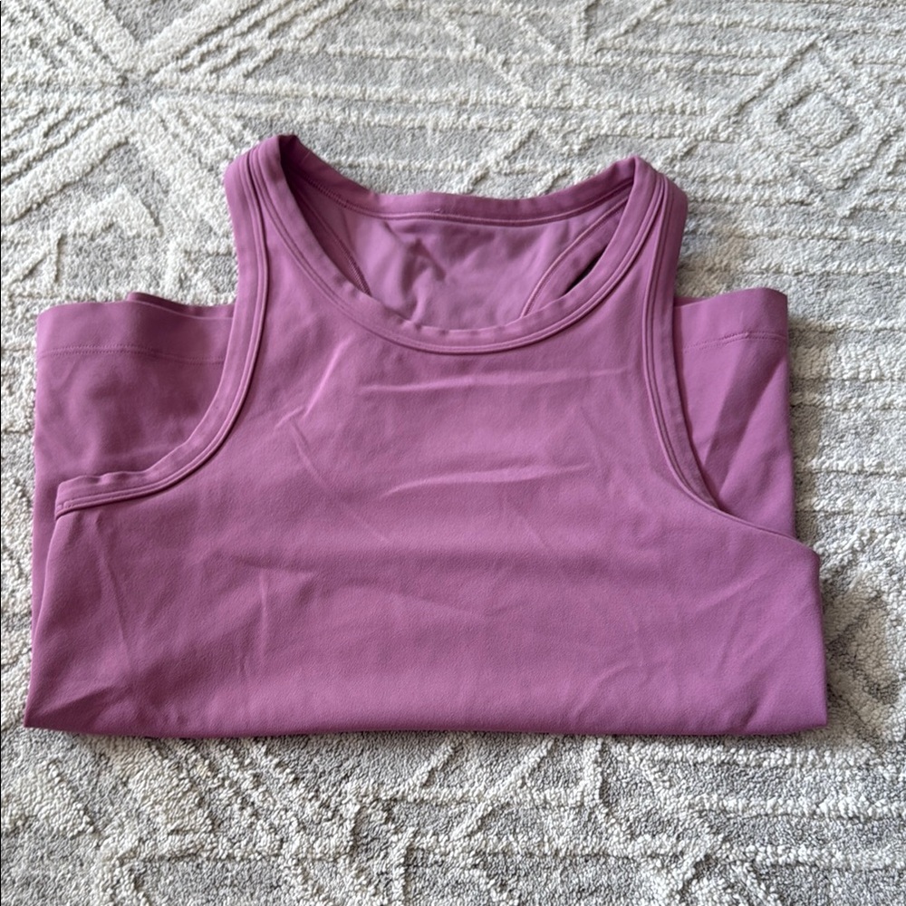 Lululemon Athletica Pink Tank Top Sleeveless Design